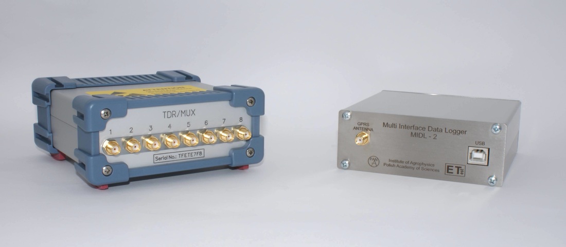 D-LOG - data acquisition, storage and transfer system for TDR/MUX/mpts TDR meter